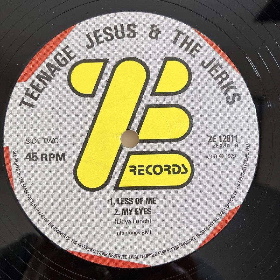 TEENAGE JESUS 輸入12inch レコード1979 B.:RECK