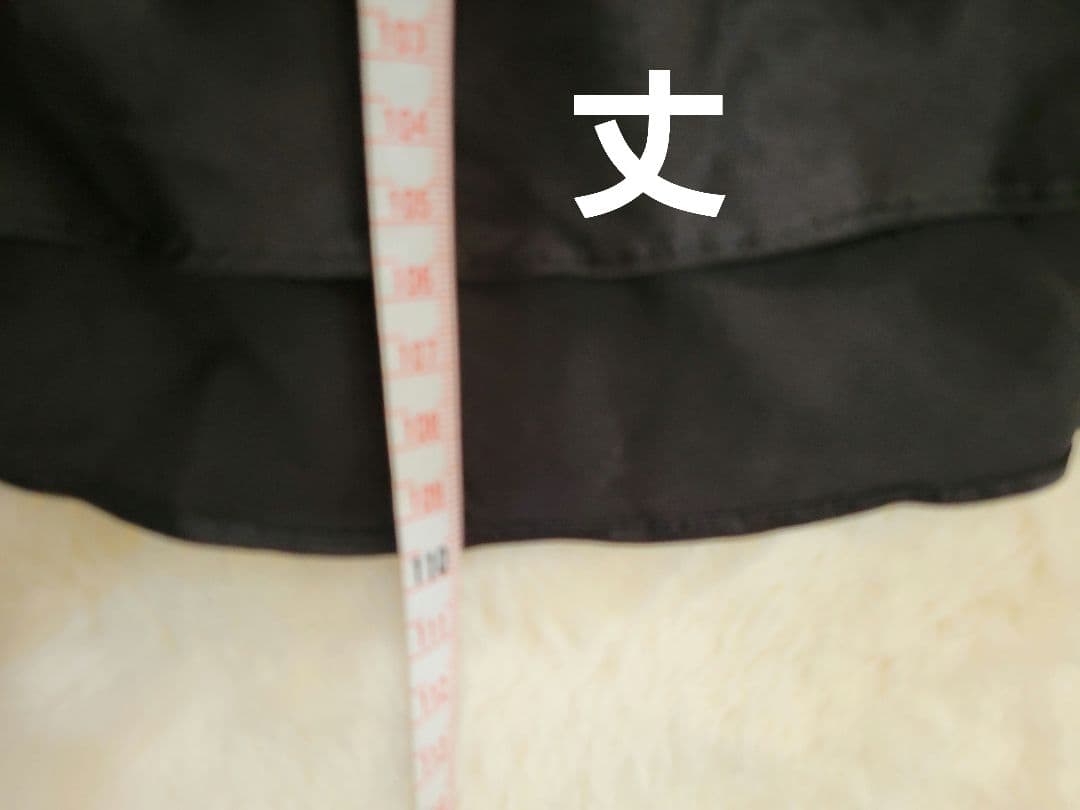 MOGA モガ　大きいサイズ　ロング　ワンピース　シフォン　黒　七分袖　XL　春