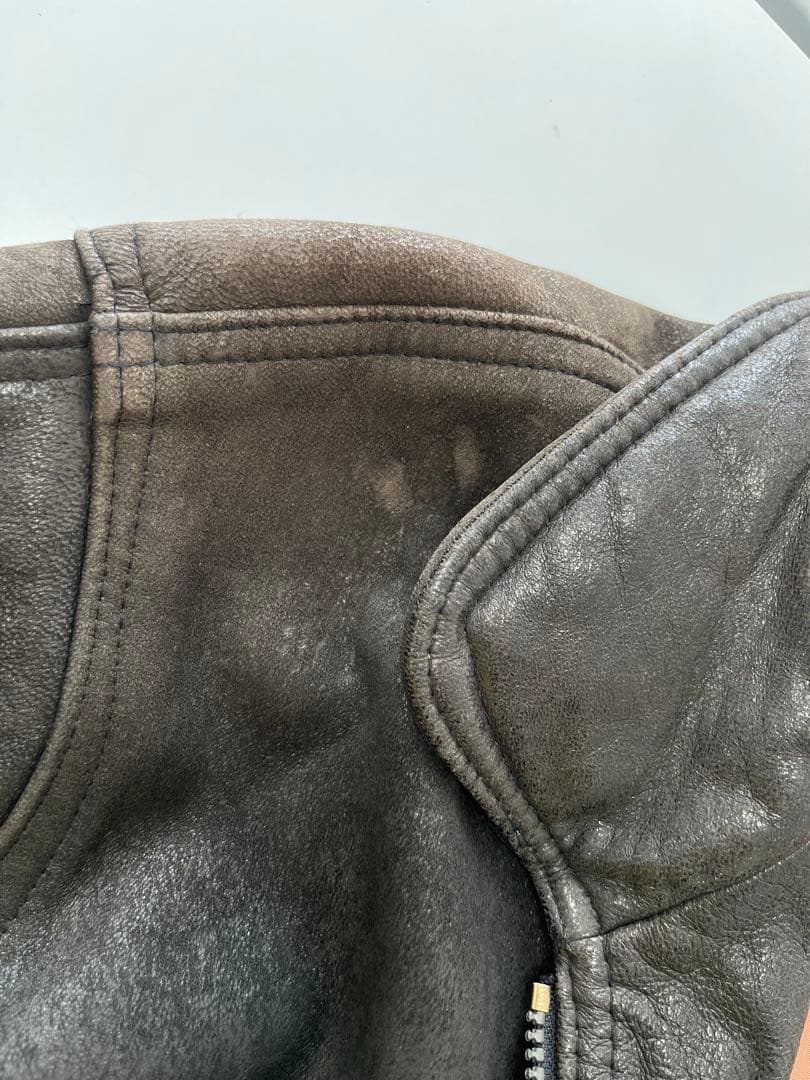 珍品‼︎ London Fog レザーブルゾン 製