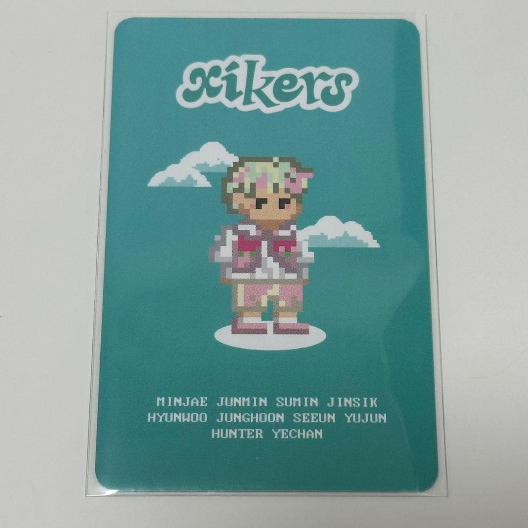 xikers サイコス サノク ユジュン　5回 出席 リワード トレカ