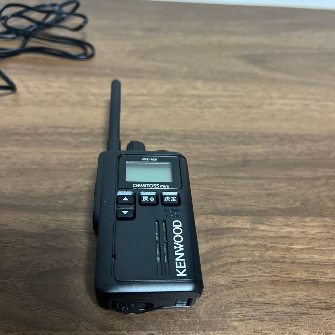 KENWOOD UBZ-M31 トランシーバー　訳あり
