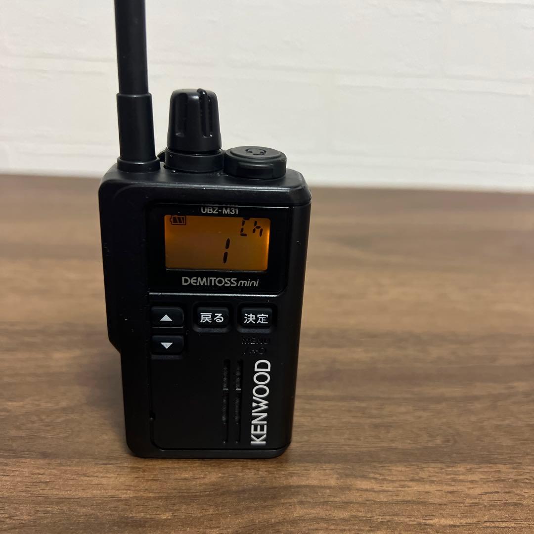KENWOOD UBZ-M31 トランシーバー　訳あり