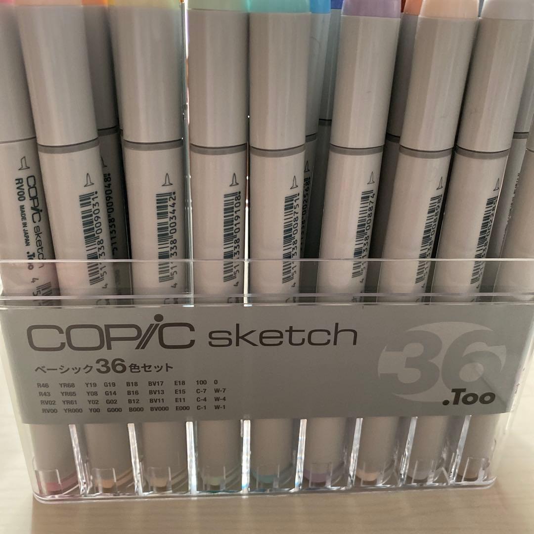 COPIC Sketch 36色セットほぼ未使用に近い