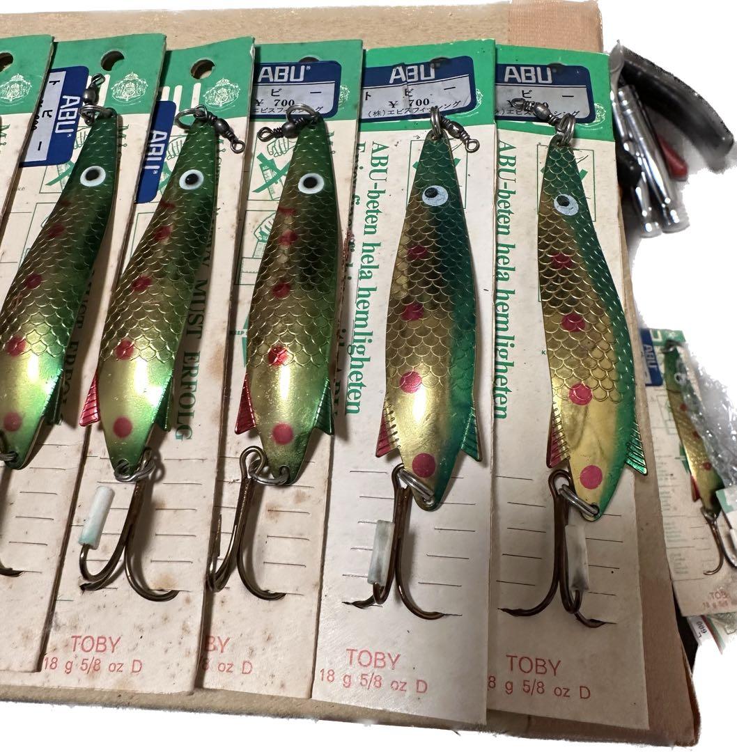 ヴィンテージ ABU トビー 18g スプーン台紙付き 10個セット④