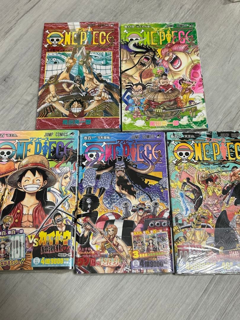 ONE PIECE 漫画　1〜103巻　非全巻セット