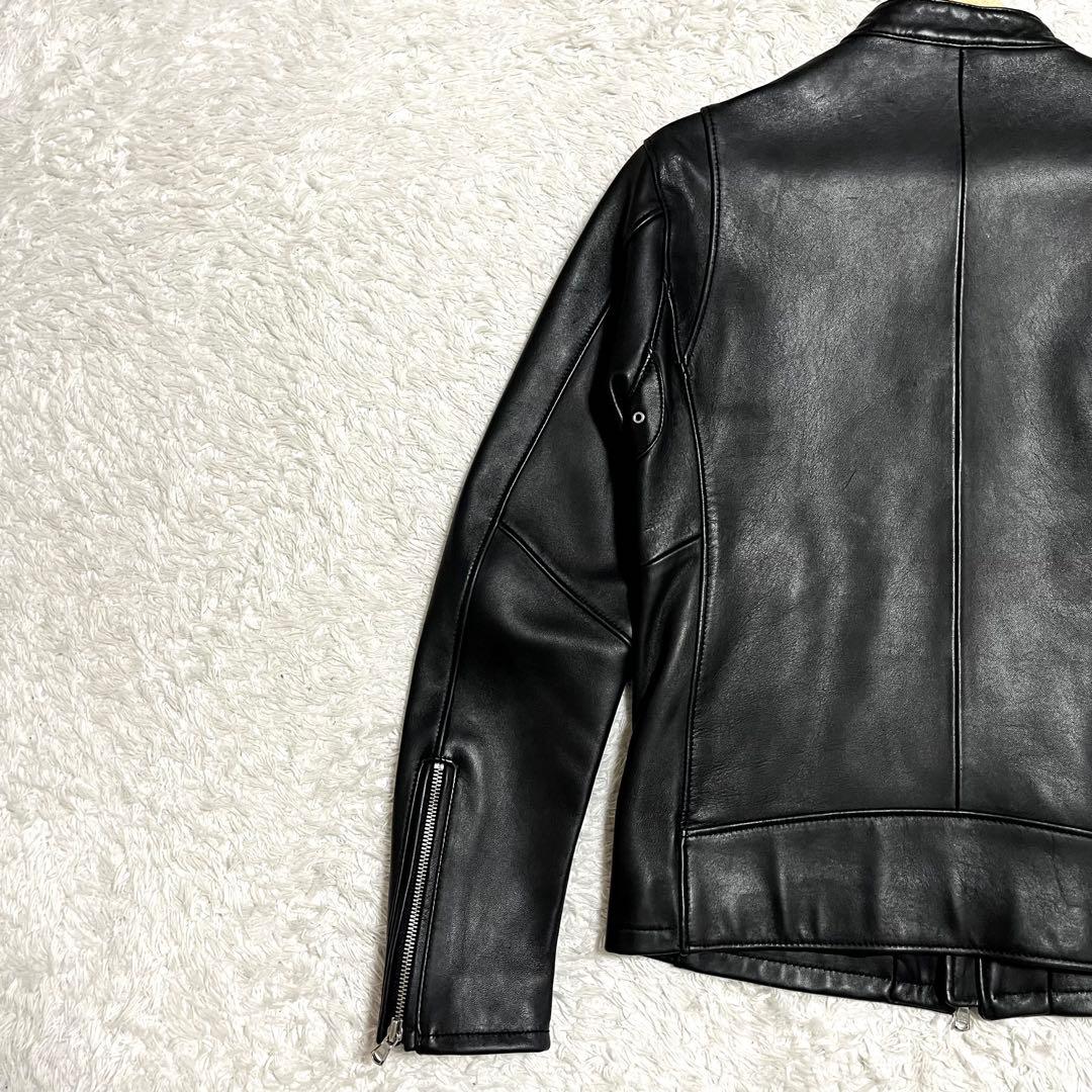 ✨美品✨ビューティーアンドユース レザージャケット ラムレザー 羊革 Mサイズ