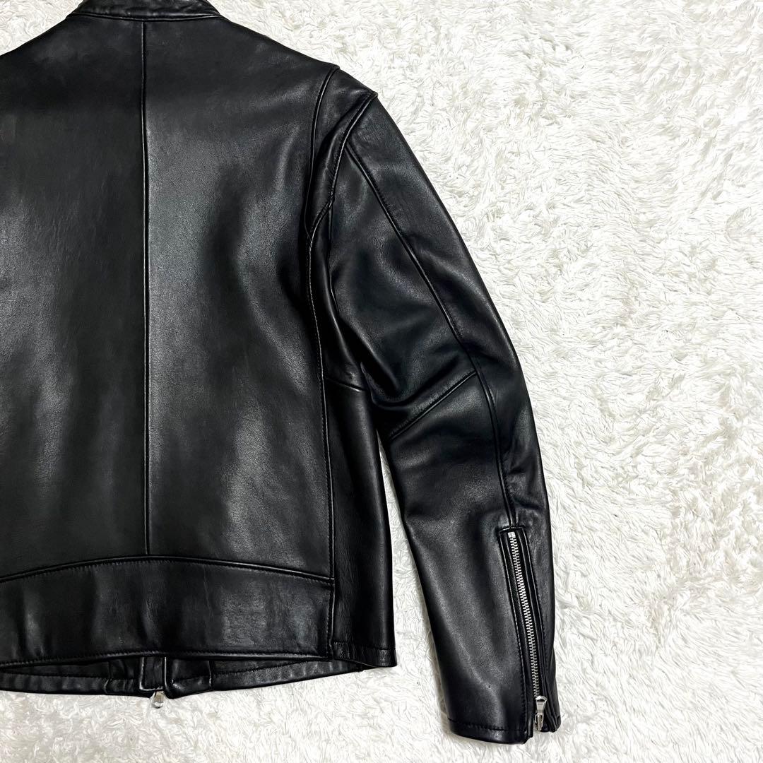 ✨美品✨ビューティーアンドユース レザージャケット ラムレザー 羊革 Mサイズ