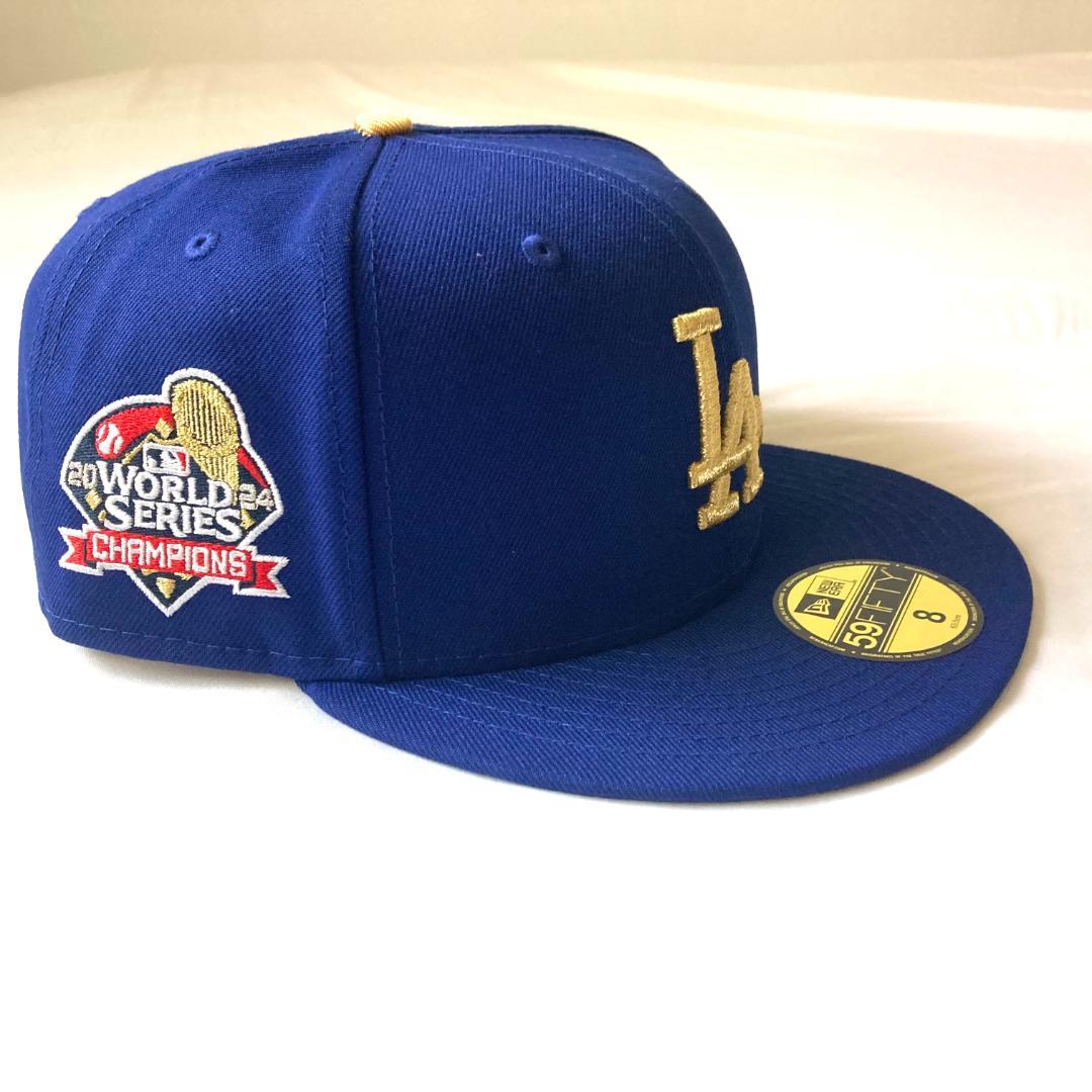 ドジャース ワールドチャンピオン 59FIFTY ゴールド×ロイヤル:8