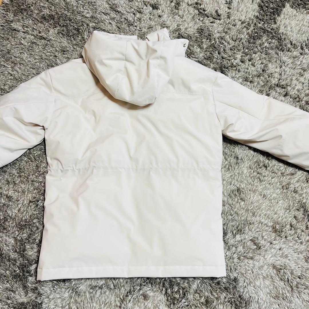 WOODS x natural couture新品ミドル丈ダウンジャケット　白
