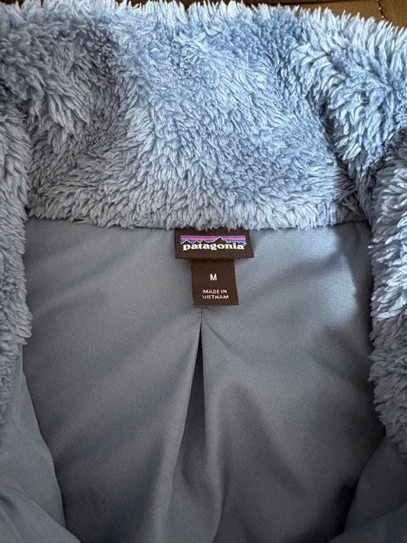 patagonia フリースベスト Mサイズ 青
