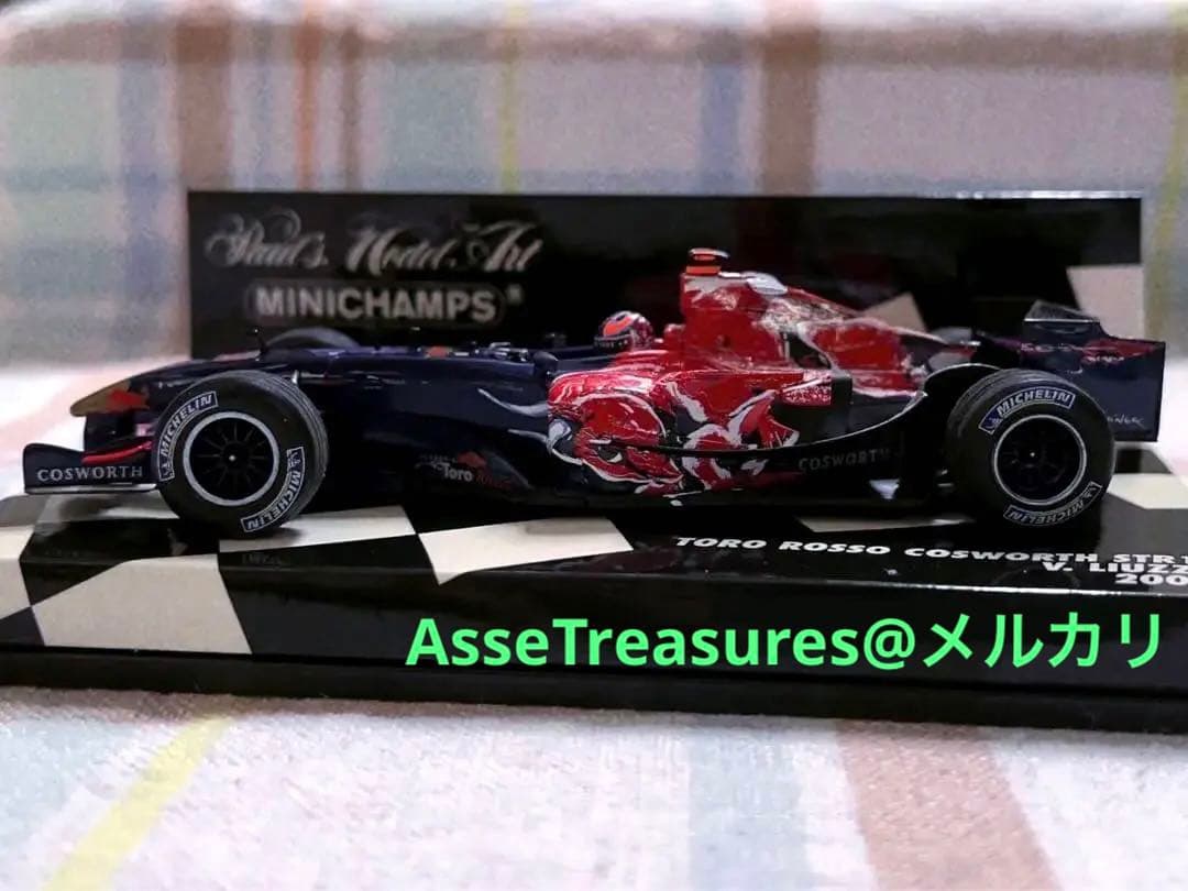 ミニチャンプス 1/43 トロロッソ・コスワース STR1 リウッツィ 2006