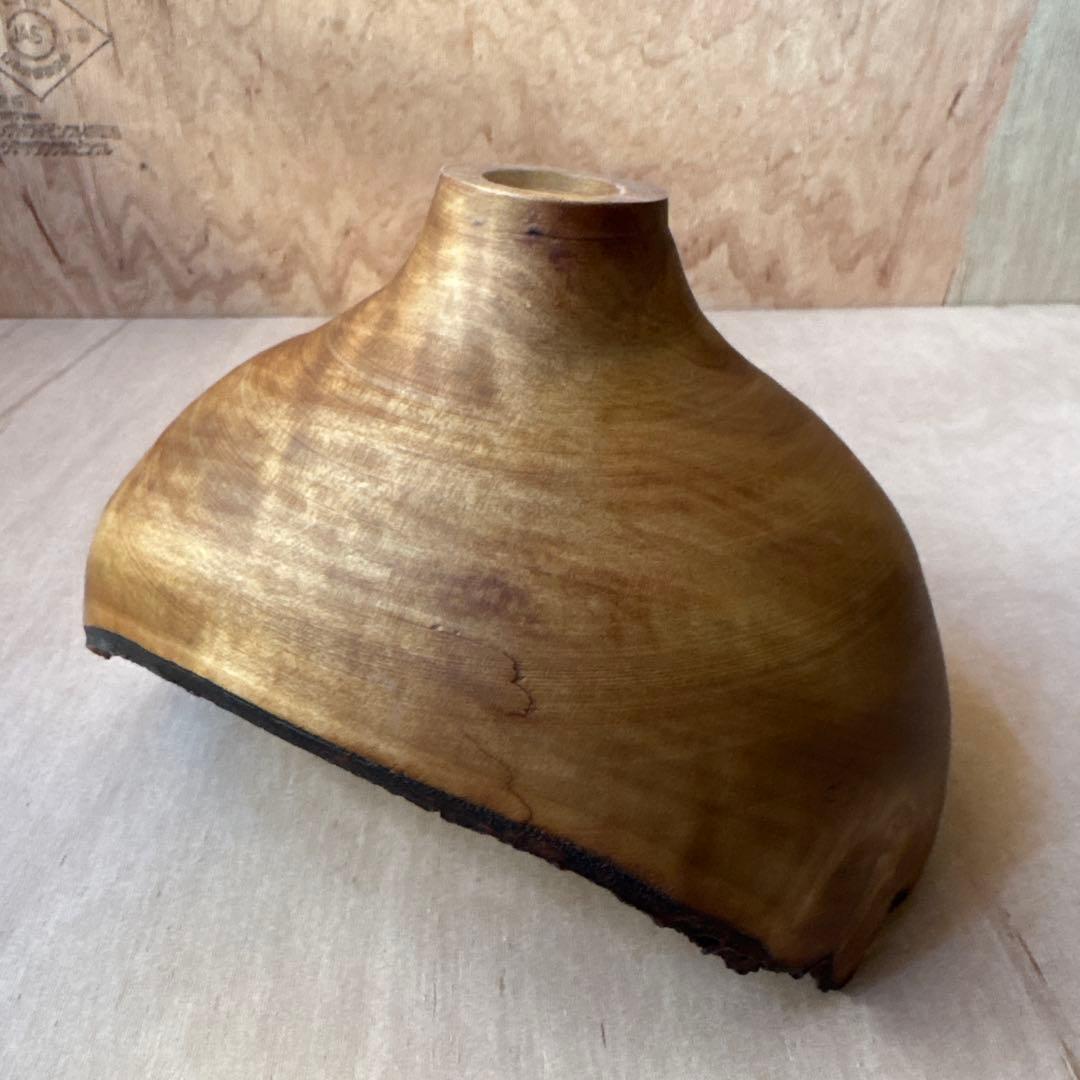 iida wood turnin 作家 木 器 コンポート 小物入れ