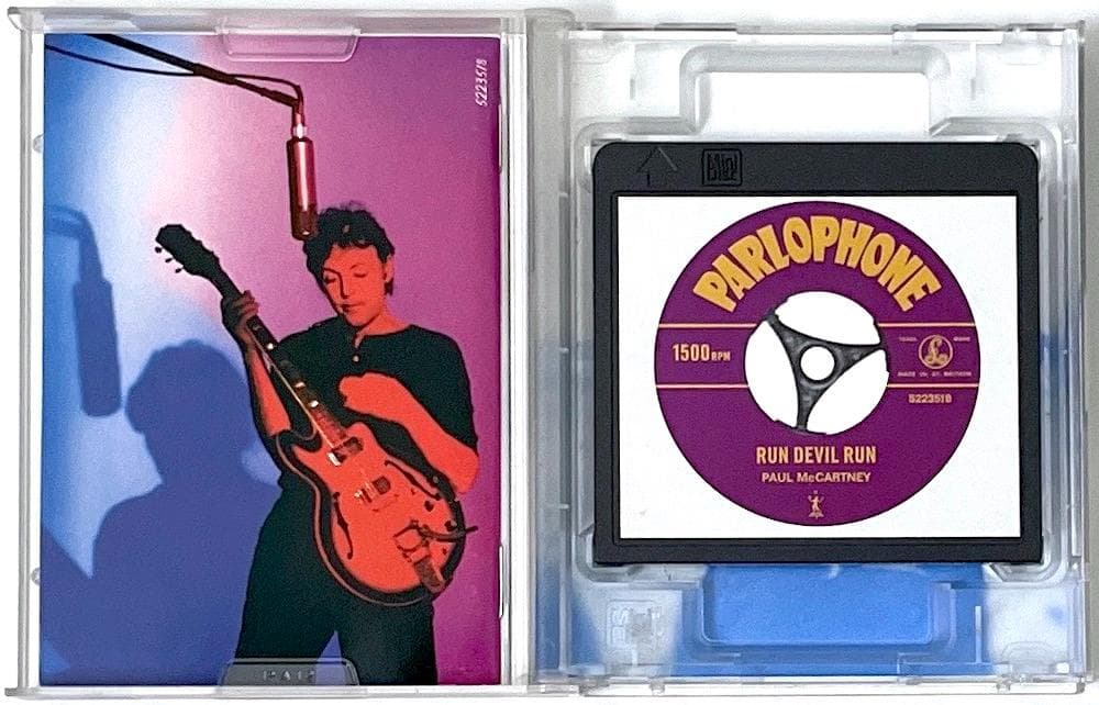 廃盤 Minidisc PAUL MCCARTNEY RUN DEVIL RUN