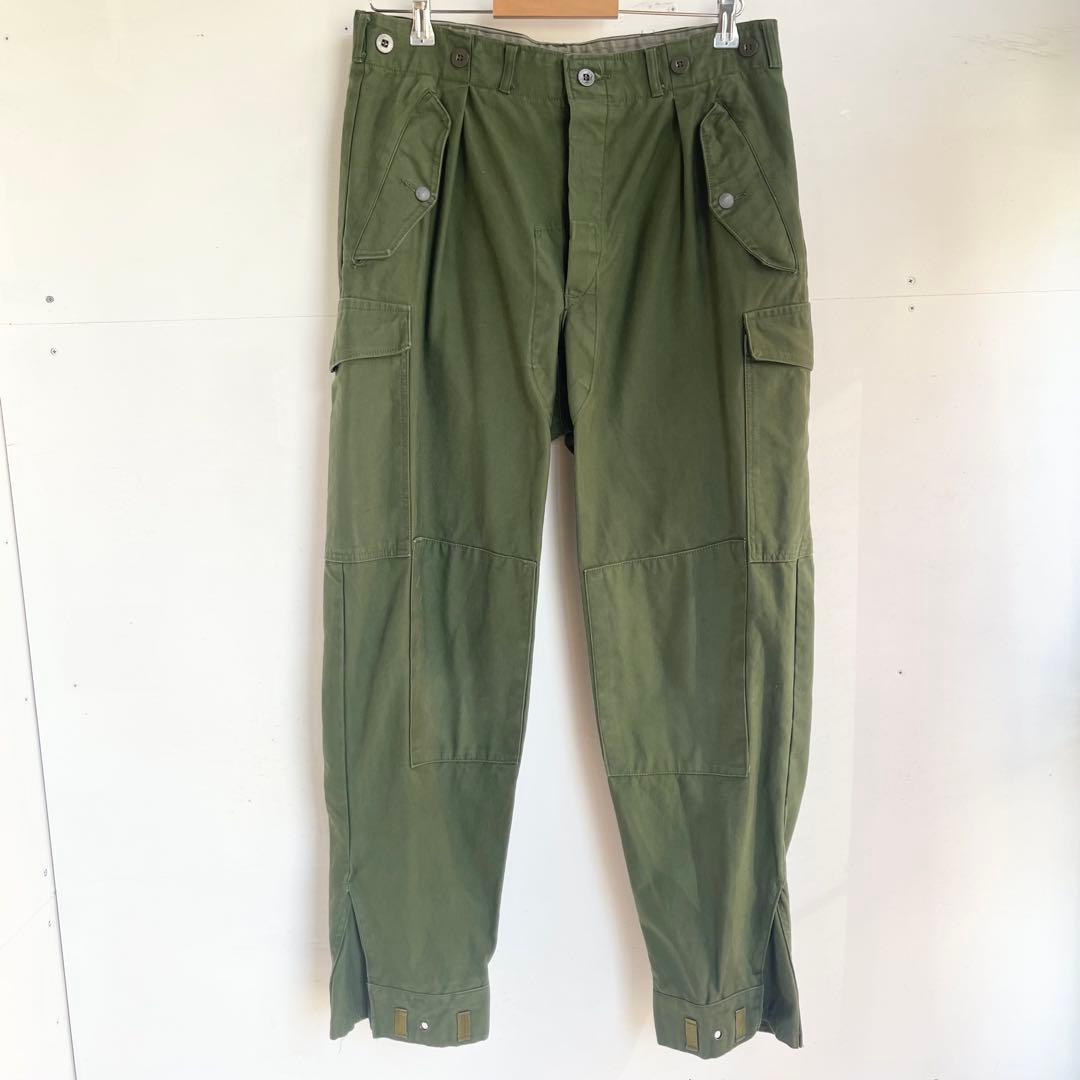 70s スウェーデン軍 M59カーゴパンツ ヴィンテージ 古着 ミリタリーパンツ