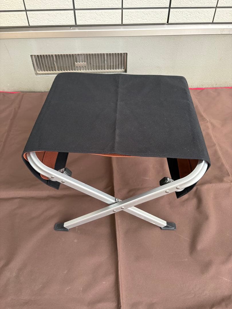 カバー付き　スノーピーク オットマン LV-103 ブラウン