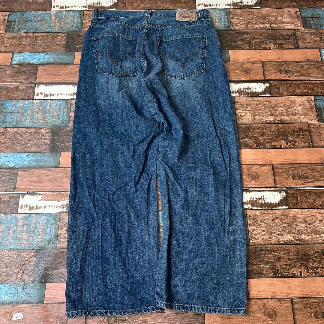 後*平様 ビンテージ　古着　リーバイス569 バギー　デニムジーンズ　W34L3