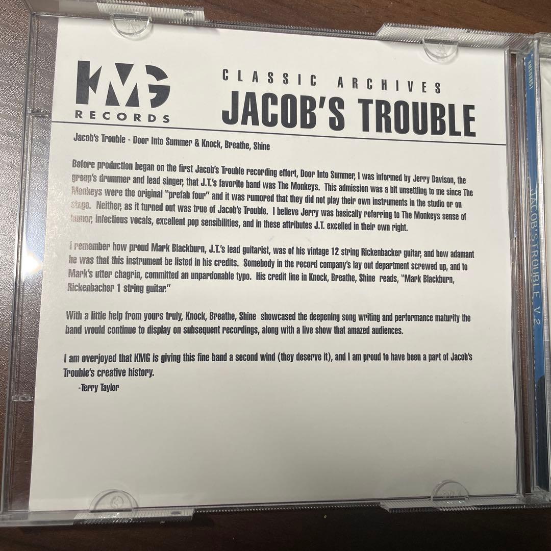 AOR 二枚組CD JACOB'S TROUBLE