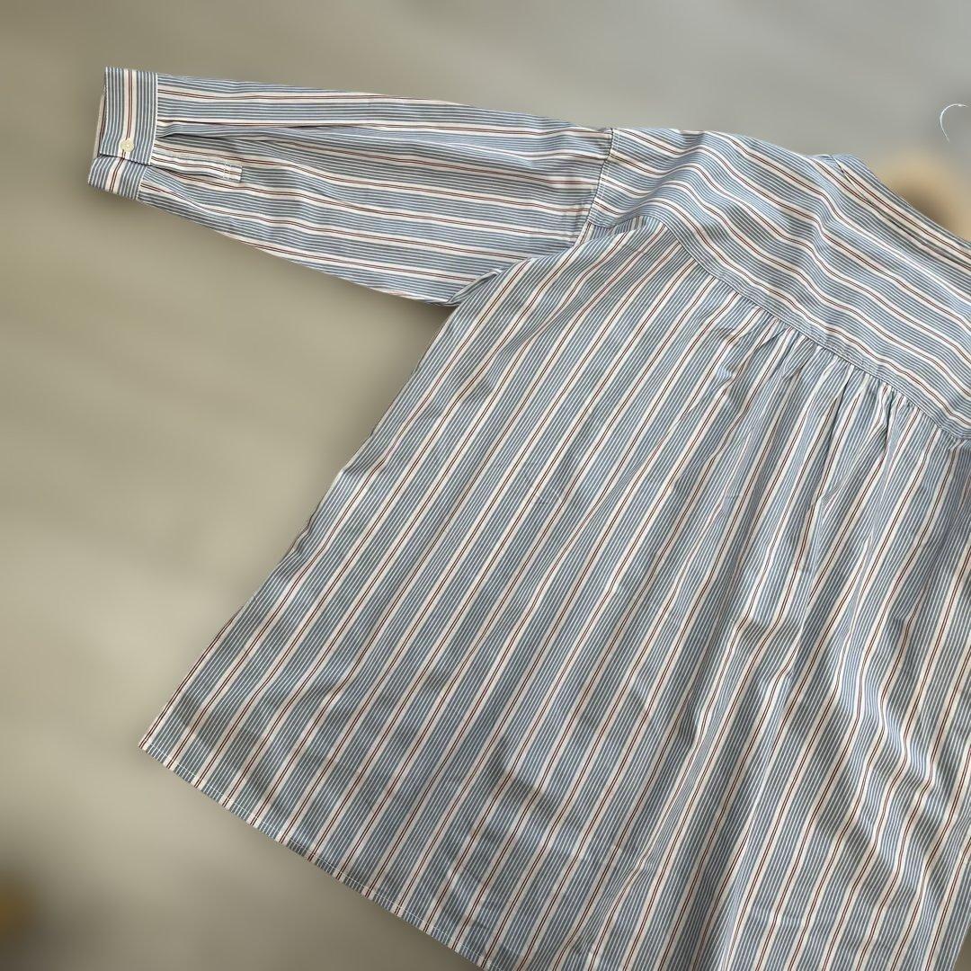 新品タグ付き　soulberry はちみつ堂のアカシアみたいなストライプシャツ