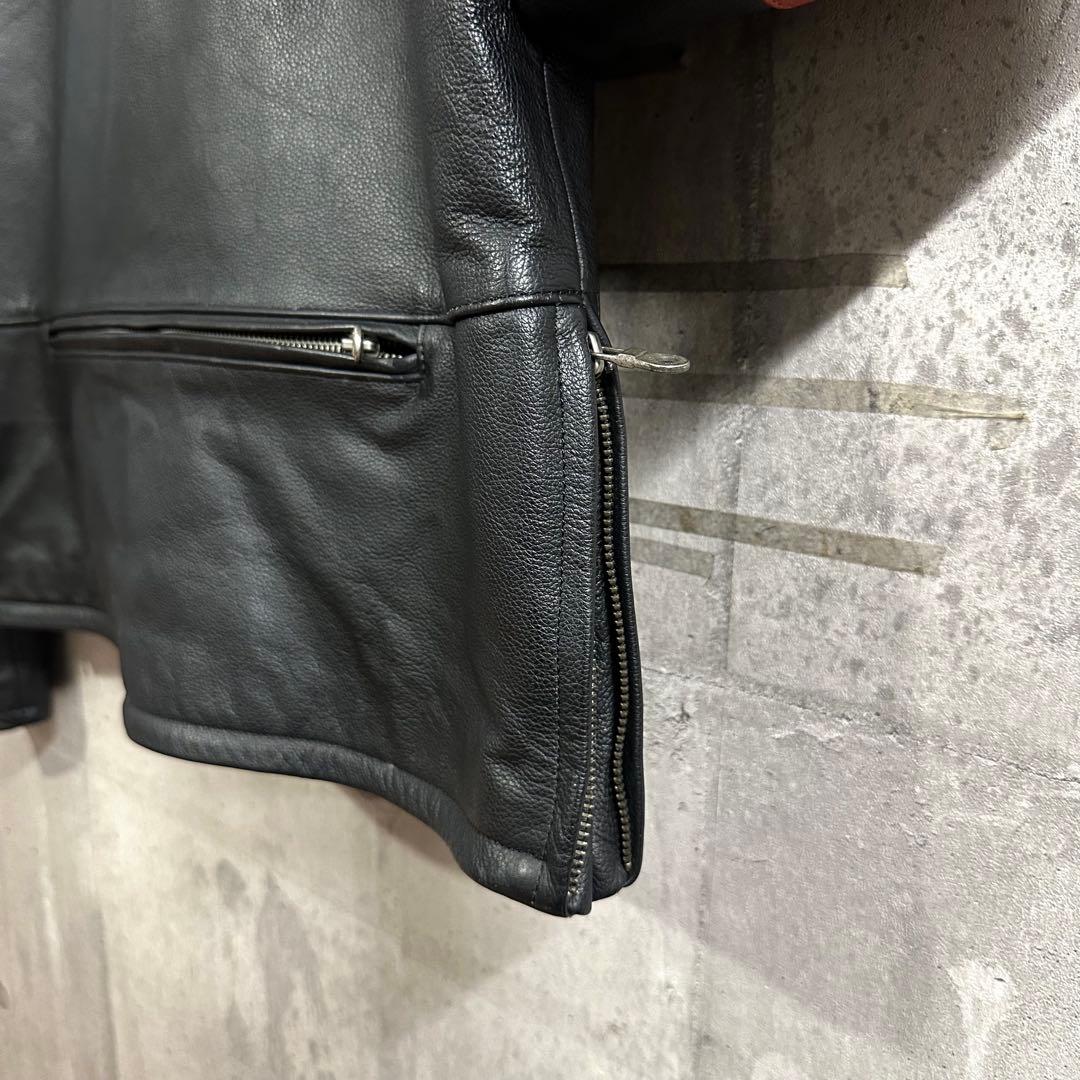 ★HARLEY-DAVIDSON★ 本革シングルライ ダース インナー脱着可　M