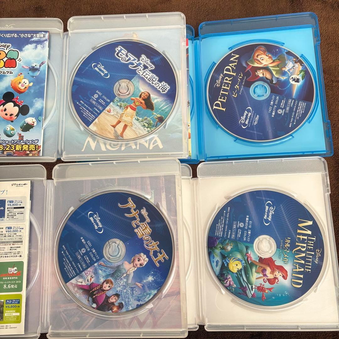 【ブルーレイ】ディズニー　４作品セット