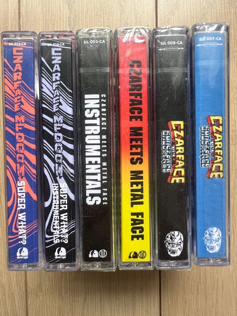 Czarface カセットテープ 6体セット MF DOOM / WU TANG