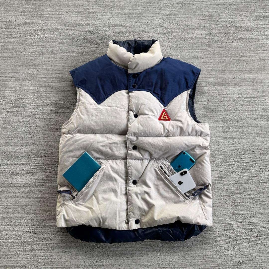 90s ege tech down vest スイス製　stussy nike