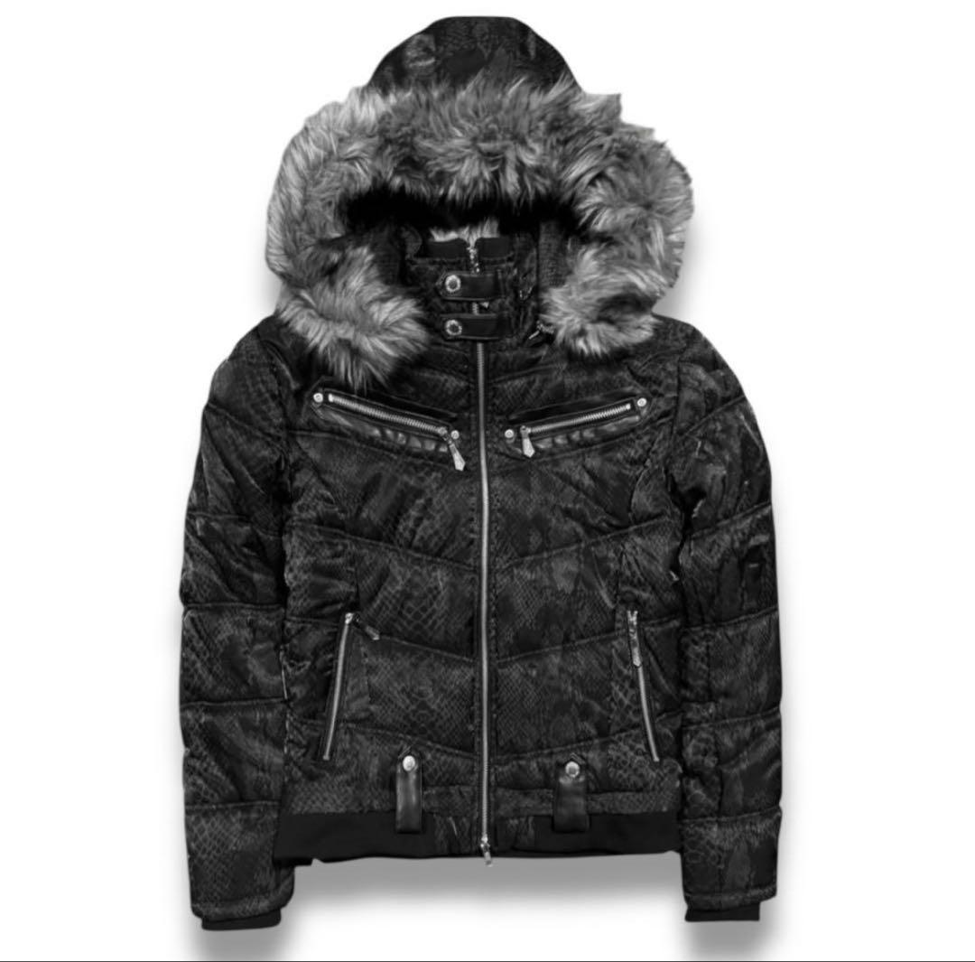 BERNINGS SHO python fur jacket V系 y2k