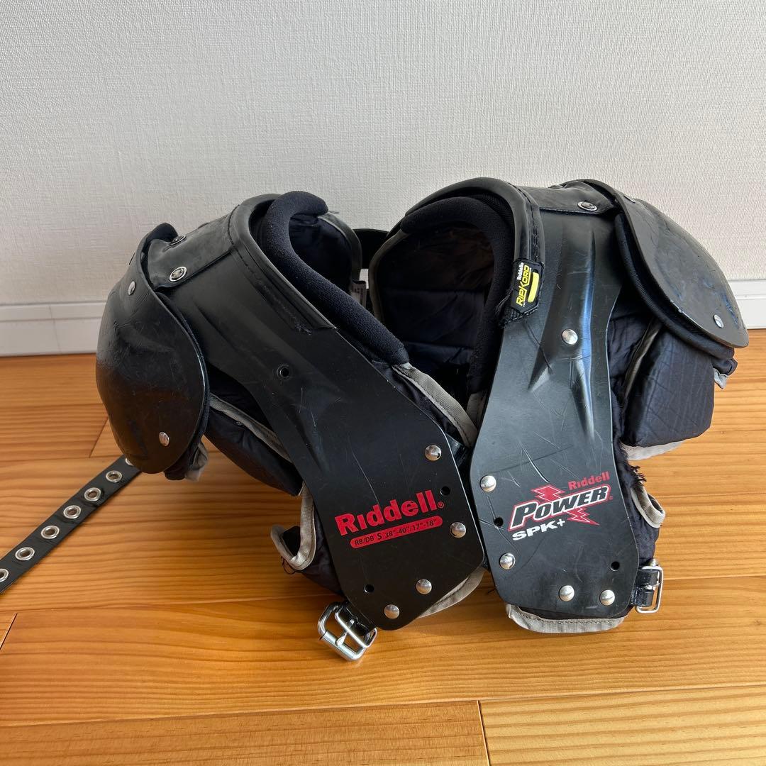 Riddell Power SPK+ アメフト ショルダーパッド ブラック