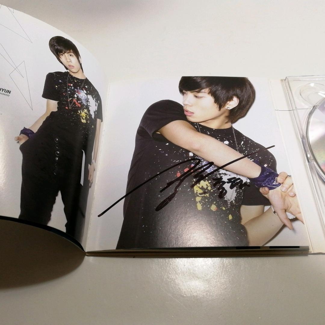 P*k様 SHINee THE FIRST MINI Replay 直筆サイン入