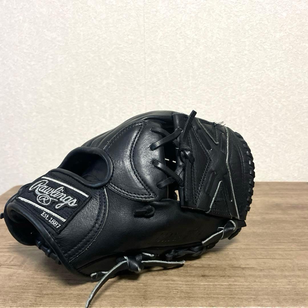 【美品】Rawlings軟式 内野手用 Bolder Field ブラック