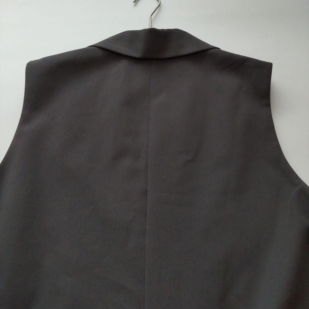 美品 24SS アドーア 定価5.9万 クリスピークロス ジャケット ジレ 38