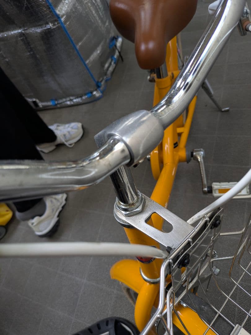 little tokyobike 16インチ タンジェリン前カゴ泥よけ付 手渡し