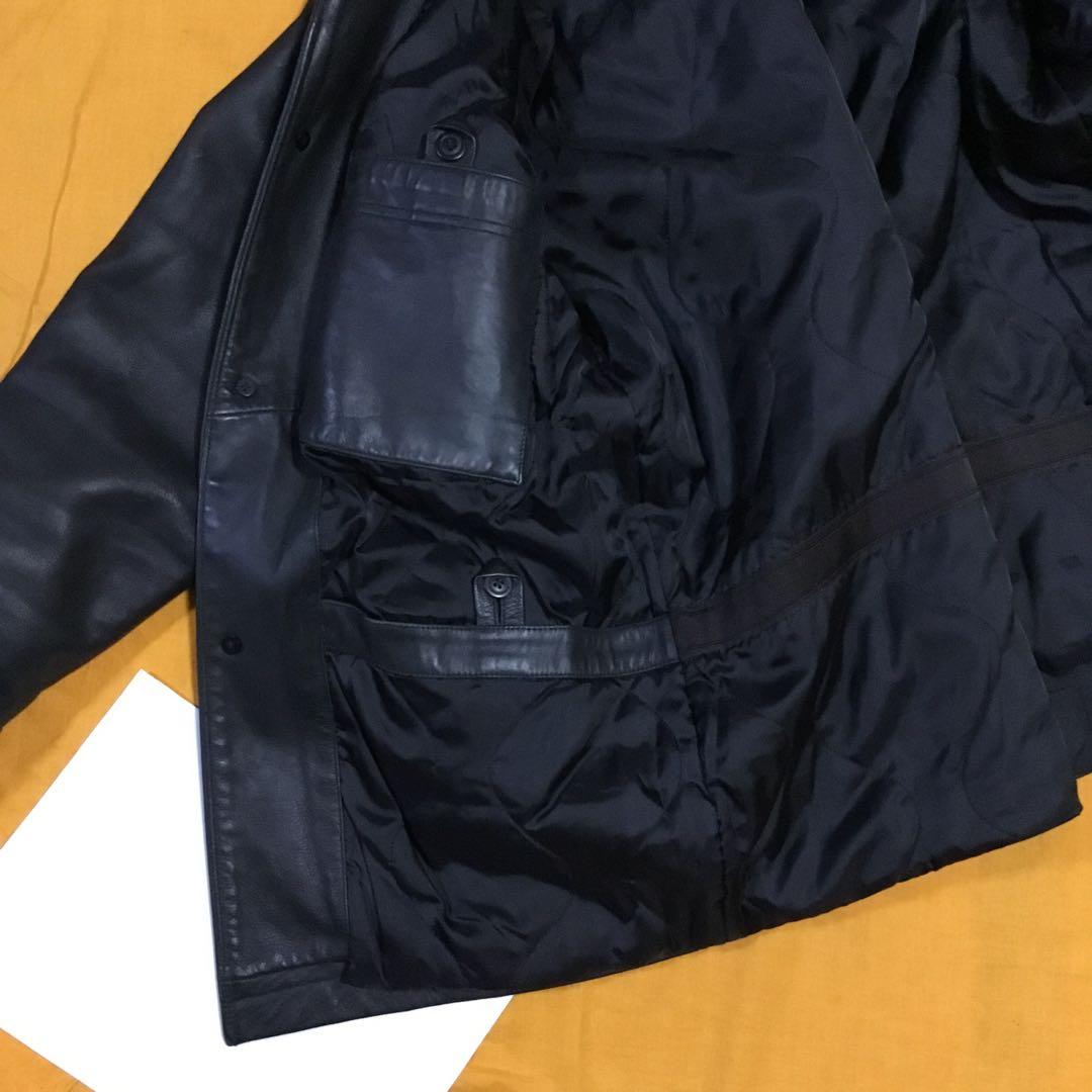 古いGAPのハーフコート　牛革