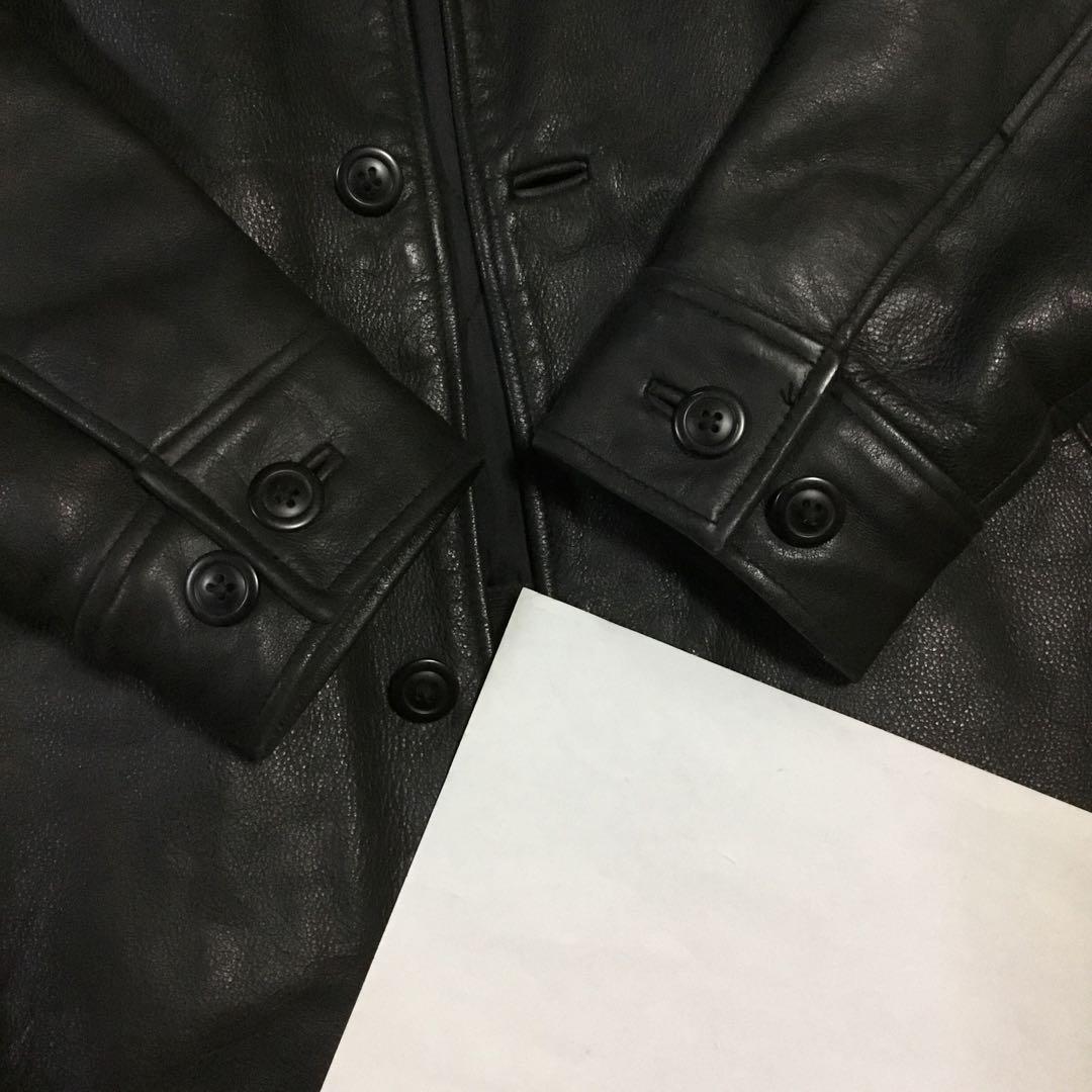 古いGAPのハーフコート　牛革