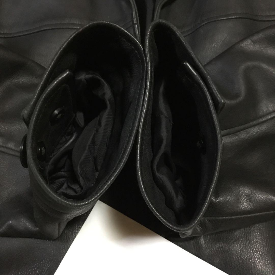 古いGAPのハーフコート　牛革