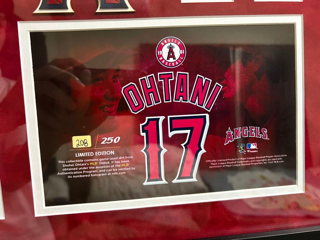 大谷翔平 完売品 オフィシャル商品 ファナティクス オーセンティック エンゼルス