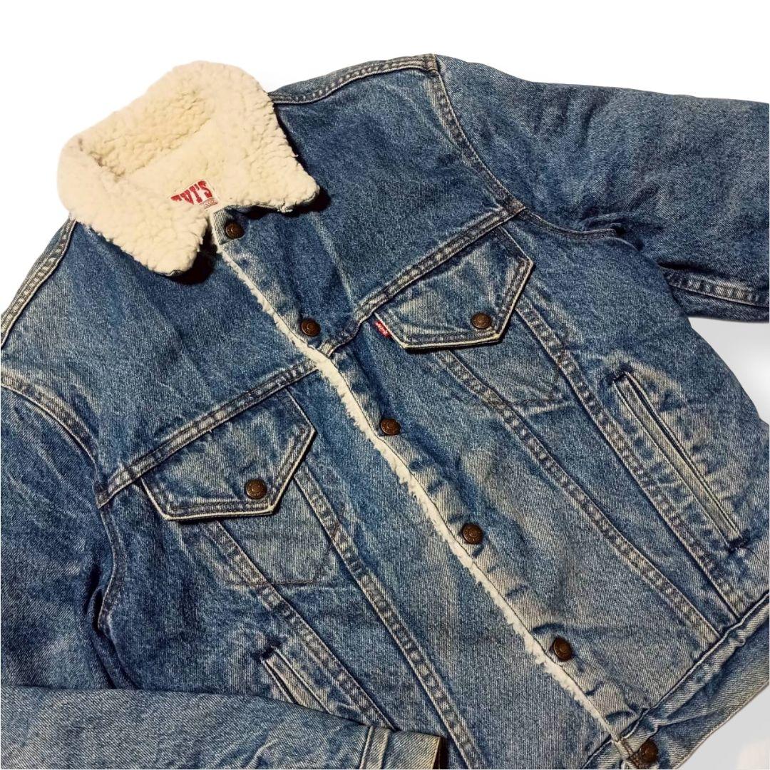 Levi’s リーバイス デニムボアジャケット フェード USA製 80s