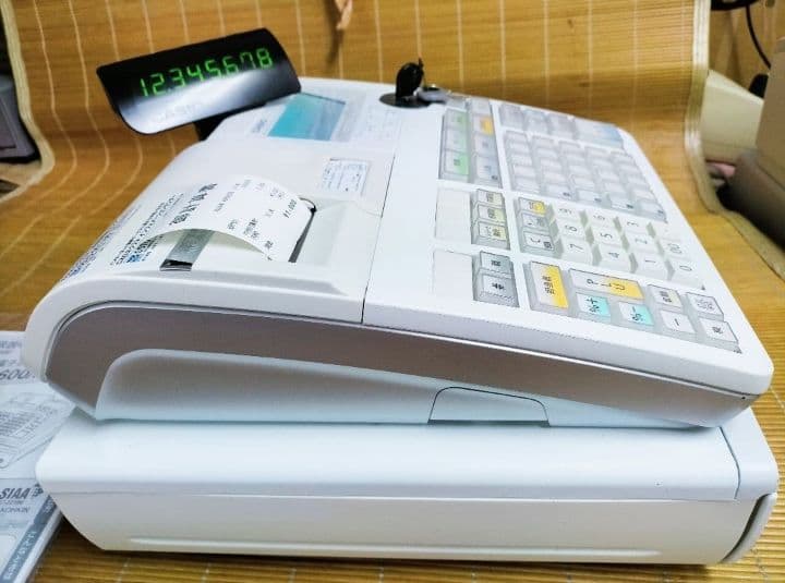 カシオレジスター　TE-2600/NM2000フル設定無料25部門　290190