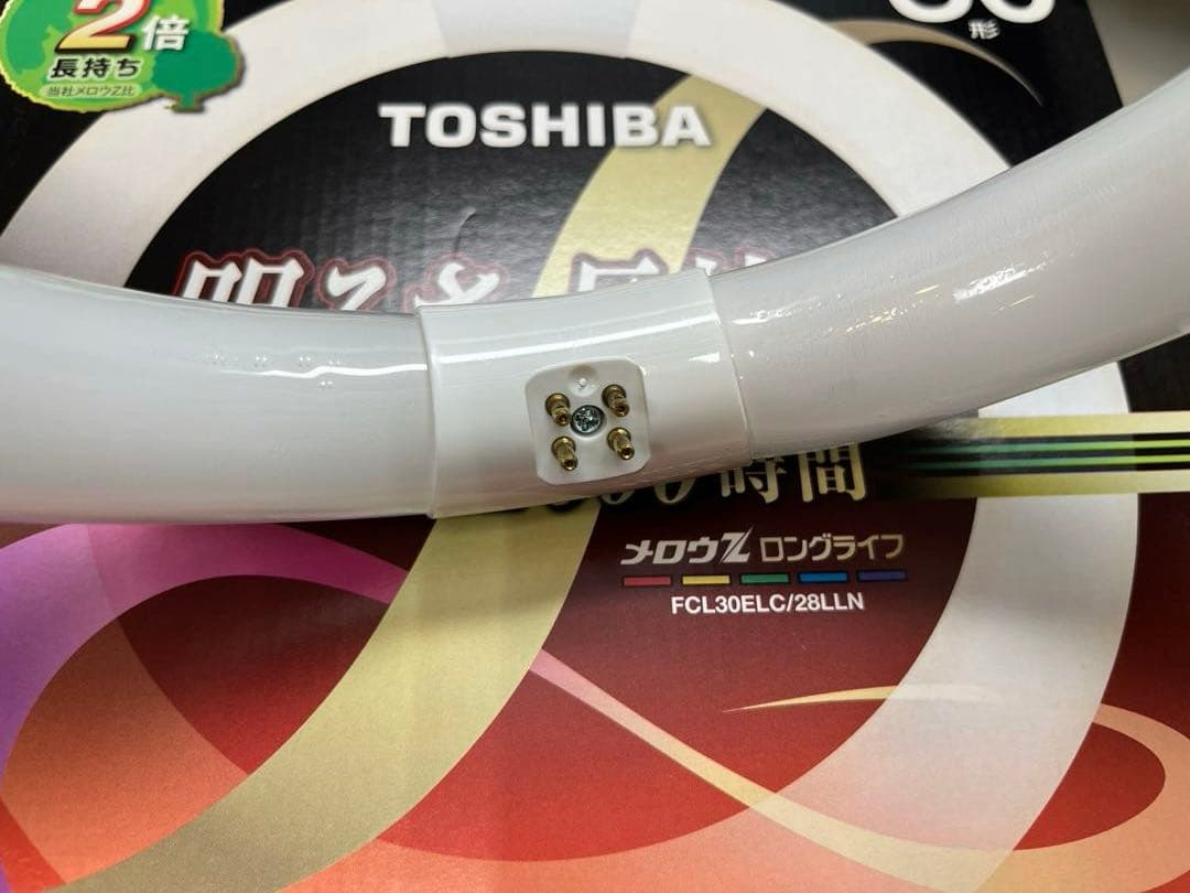 TOSHIBA メロウZ ロングライフ 7本セット FCL30ELC/28LLN