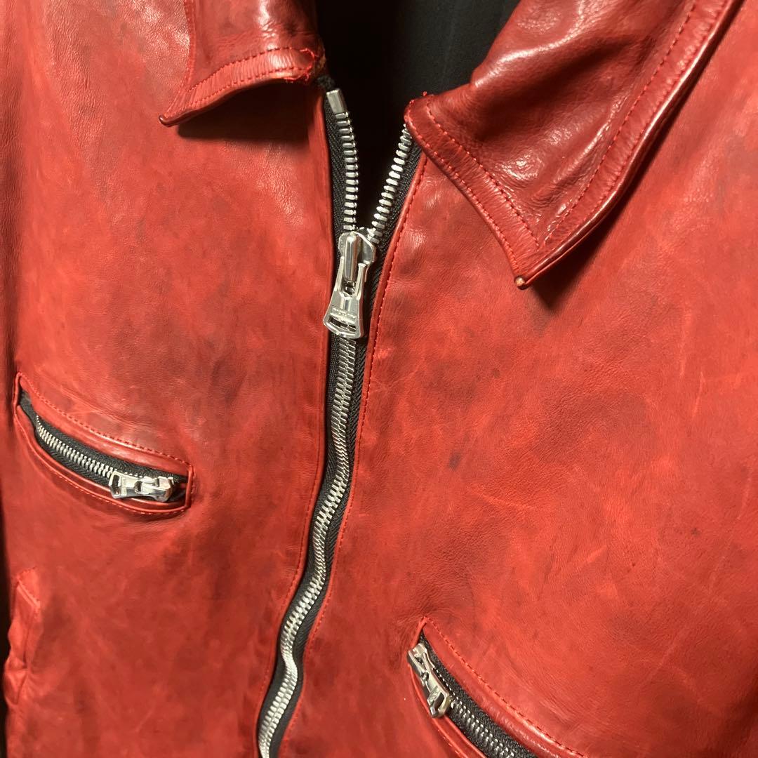 yohji yamamoto×backlashコラボ　ライダースジャケット
