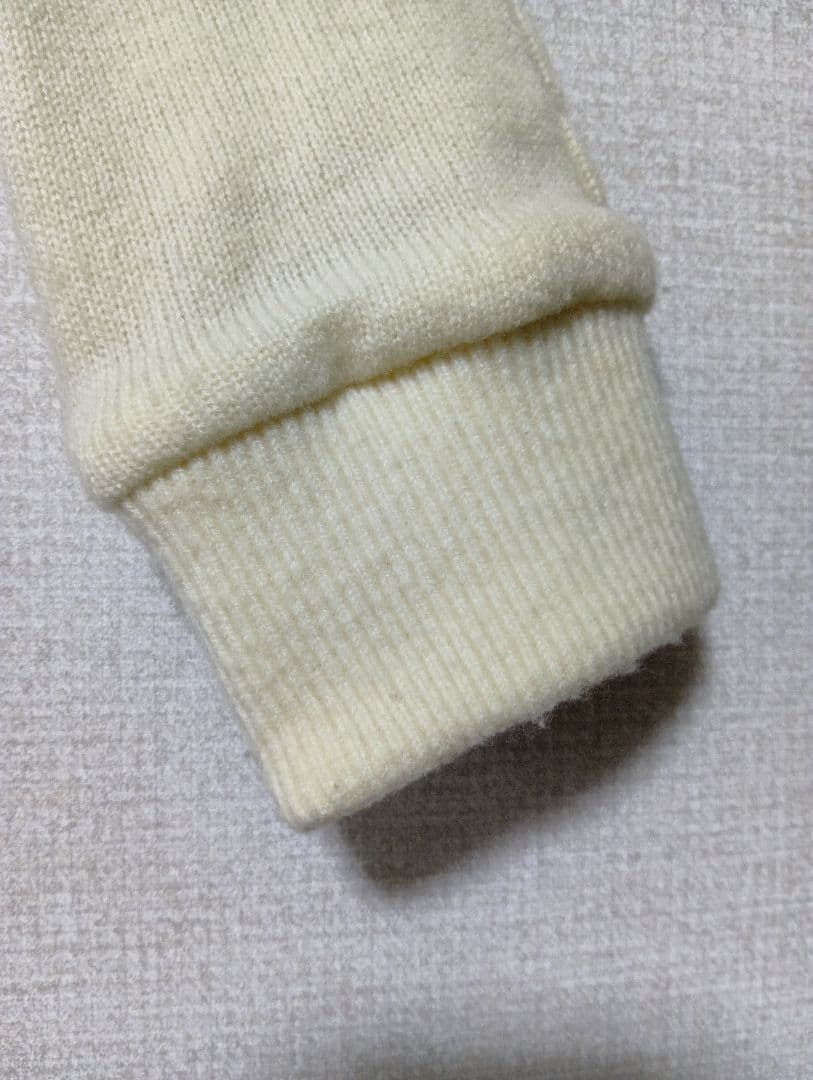 PEARLY GATES ゴルフ用セーター クリーム色 サイズ1【Mサイズ】