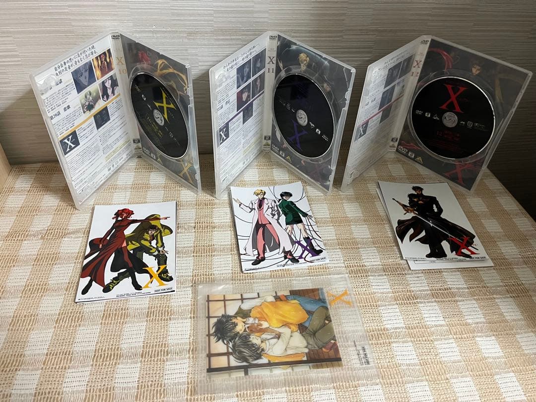 X −エックス− 初回全12巻セット DVD CLAMP 川尻善昭