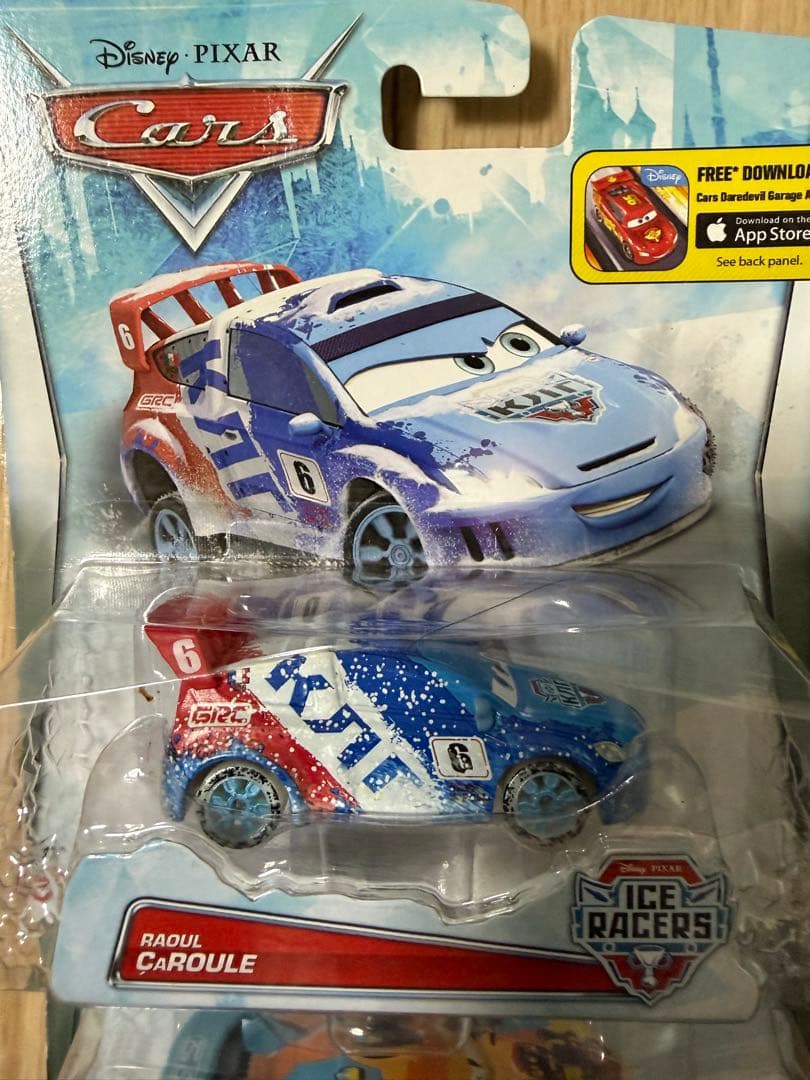 ディズニー・ピクサー アイスレーサーズ ミニカー 7台セット