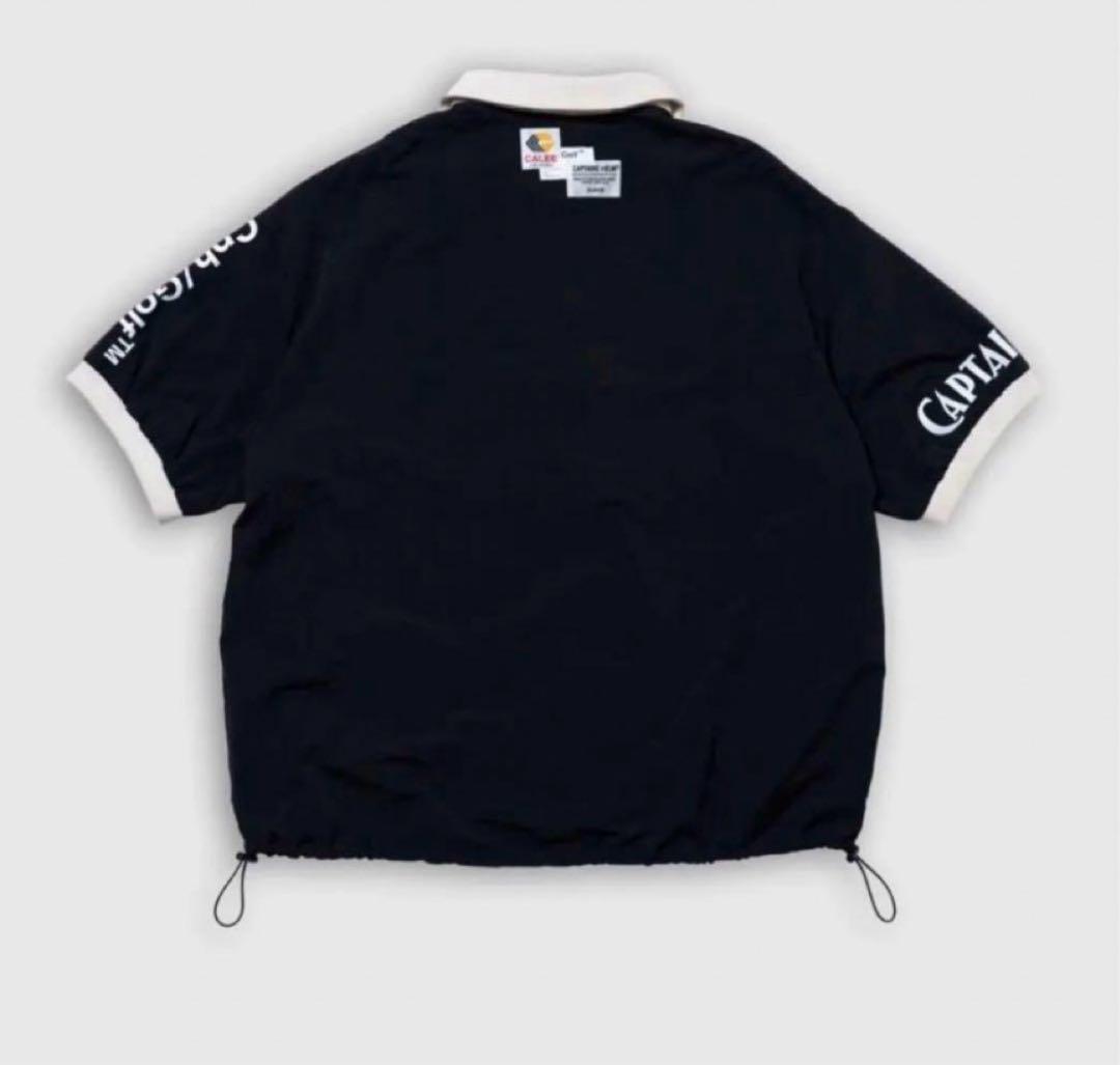 CALEE × CAPTAINS HELM GOLF トリプルネームゴルフシャツ