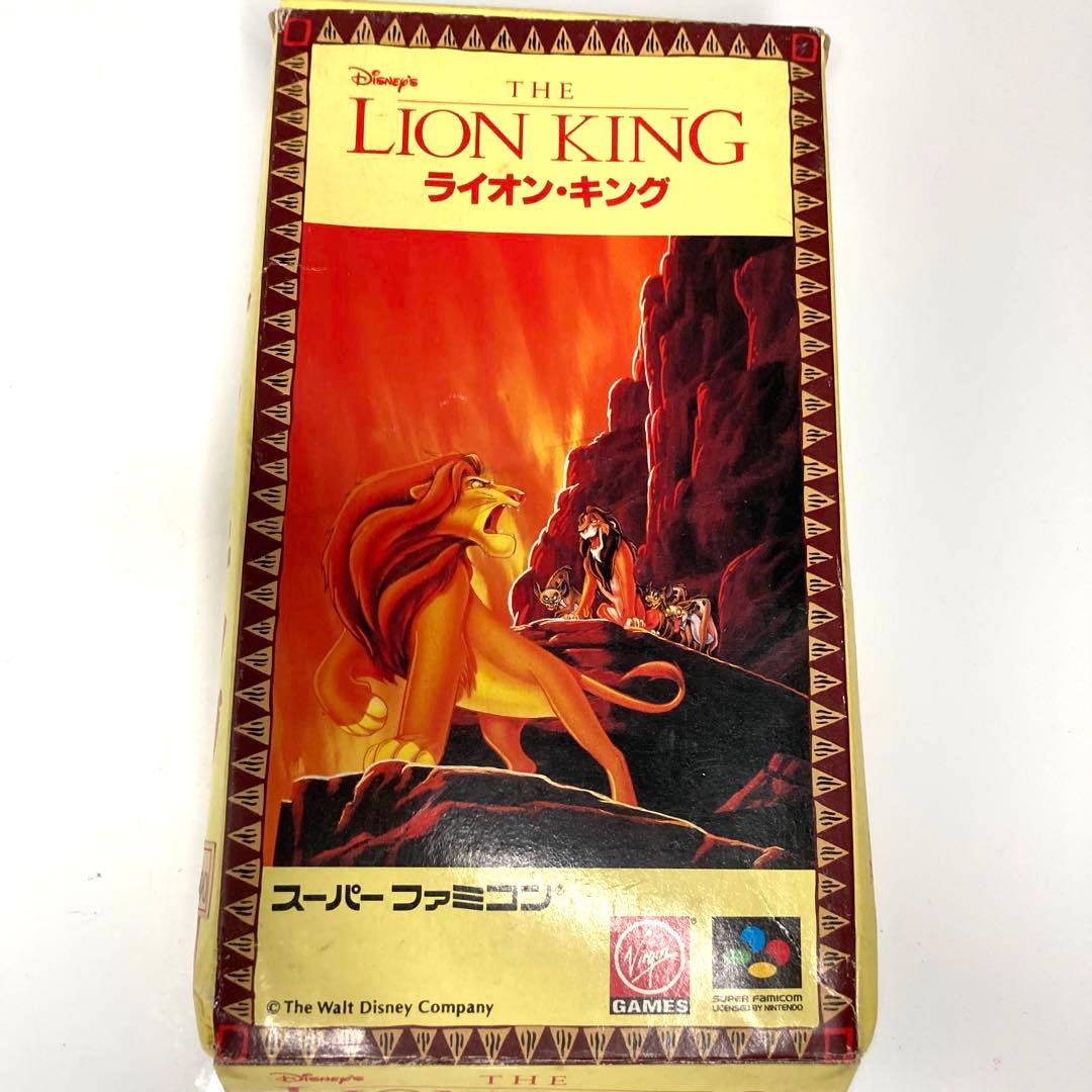 ⭐️ＴＨＥ　LION KING ライオン・キング　スーパーファミコン⭐️