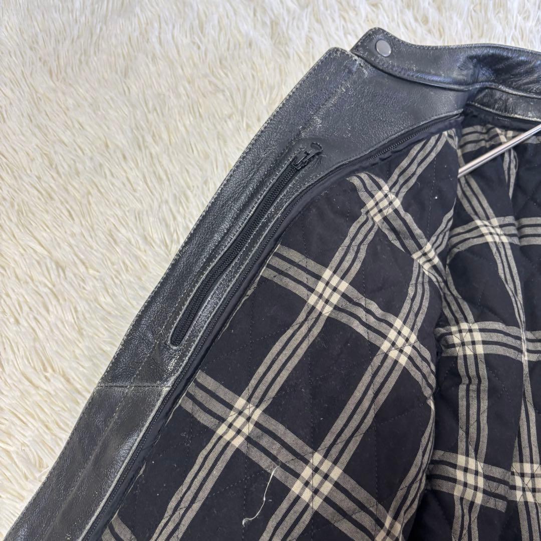 美品✨ハーレーダビッドソン　レザージャケット　シングルライダース　フェード　L