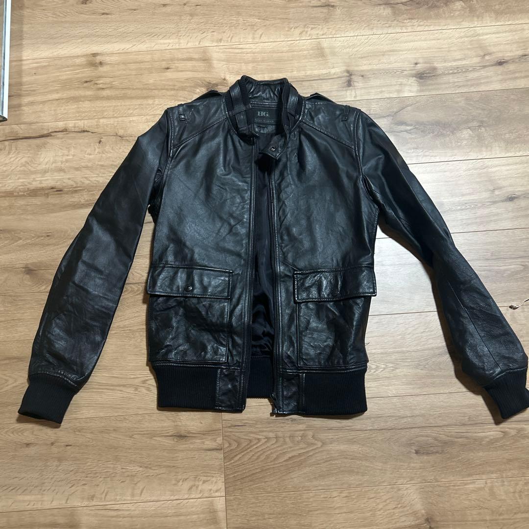 ヒステリックグラマー　レザージャケット Sサイズ