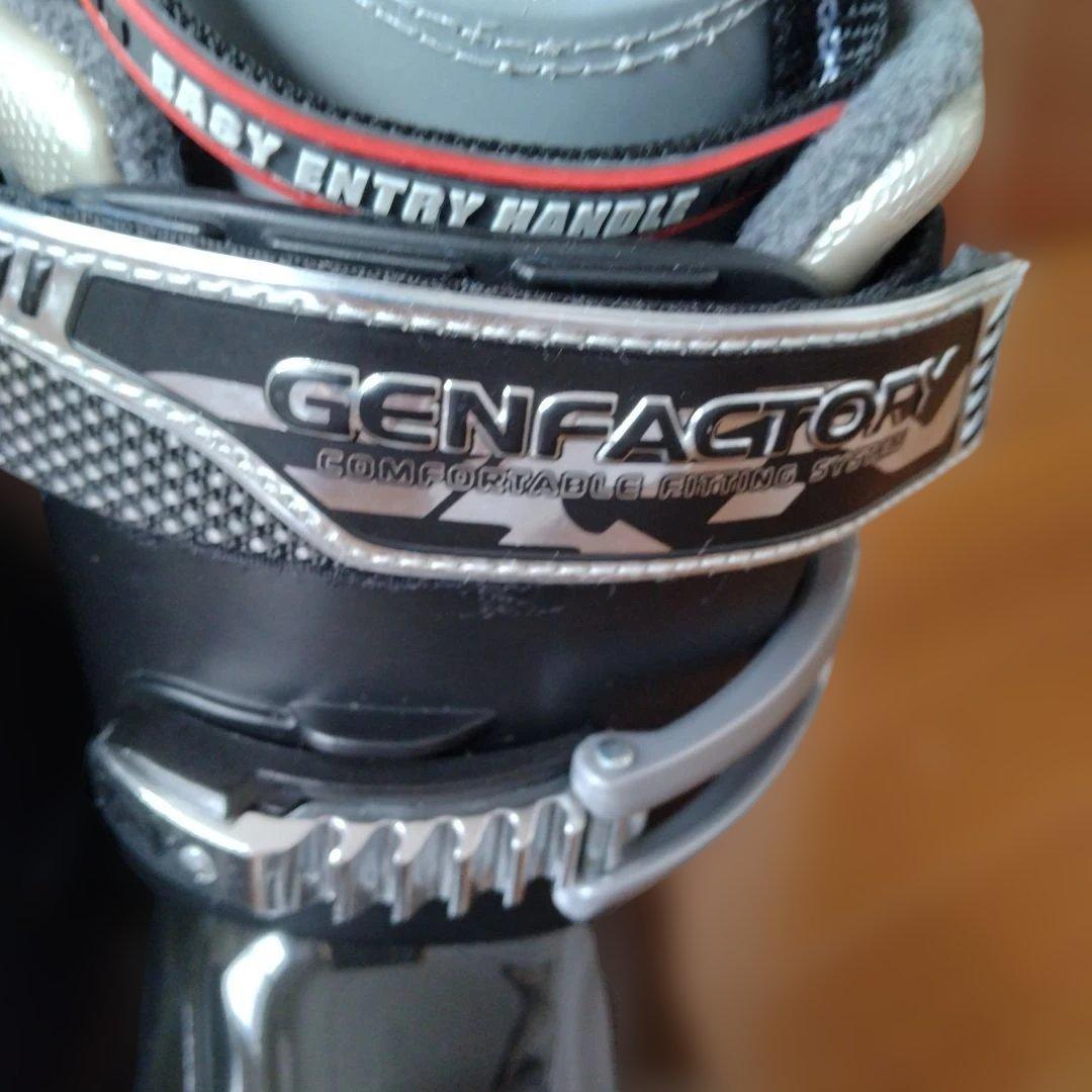 GENFACTORY スキーブーツ ブラック　28〜28.5cm