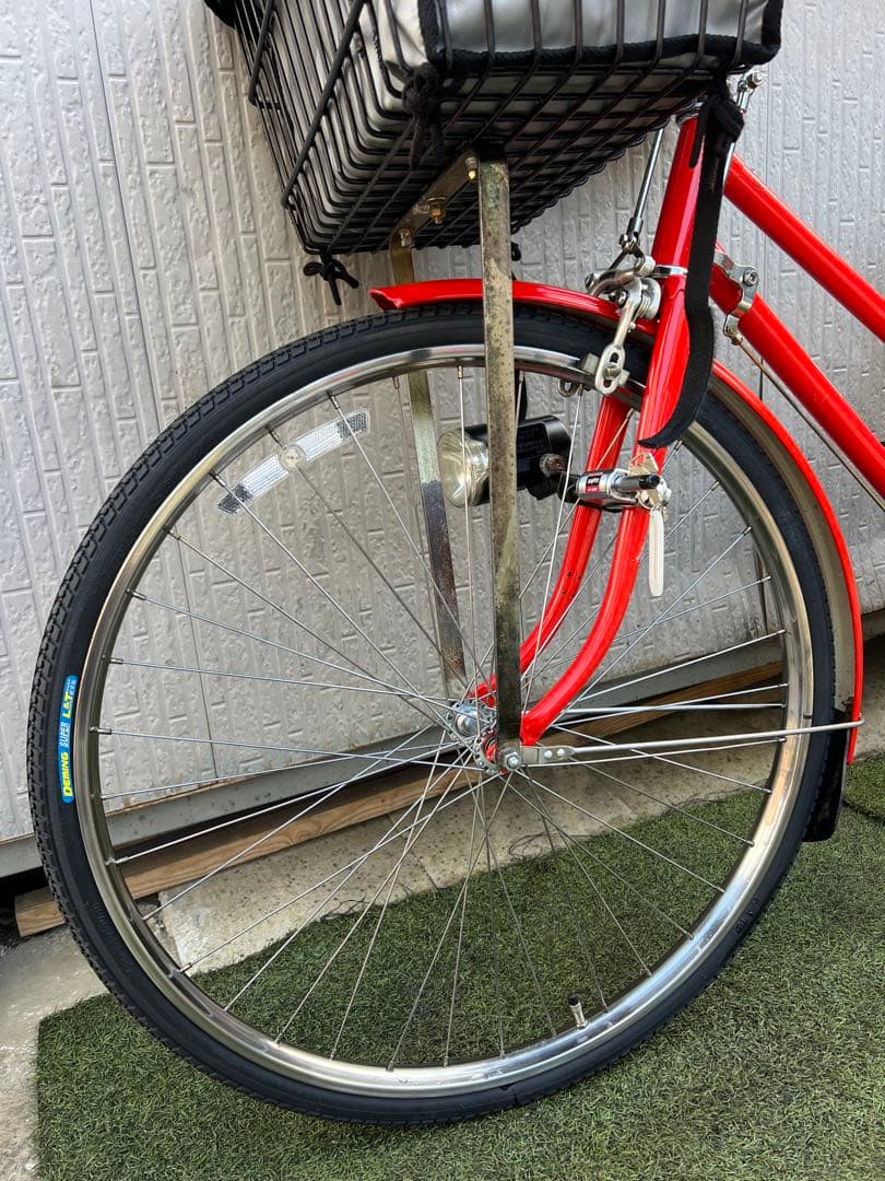 郵便局　丸石　自転車　郵便自転車　〒　26インチ