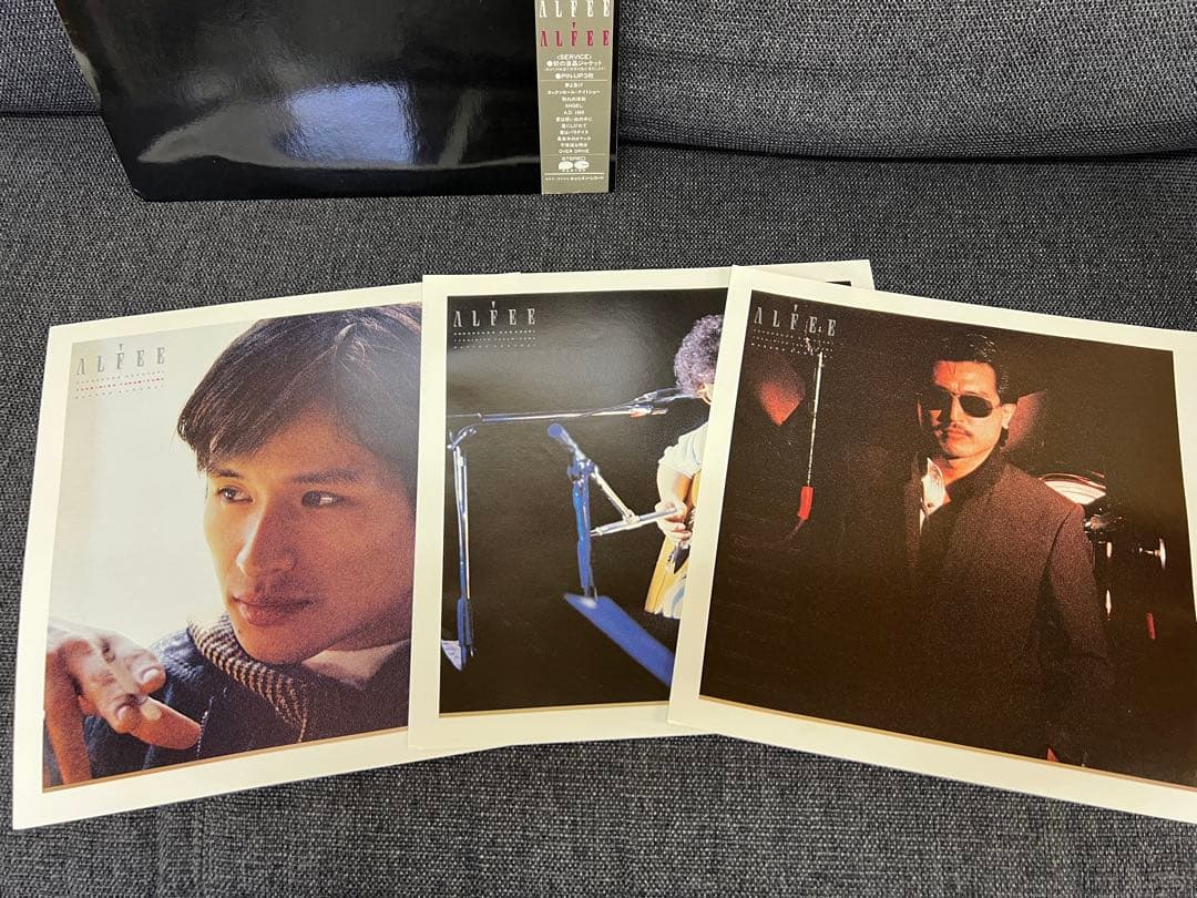 ALFEE LP邦楽　帯付 C28A-0257 1983年 初回盤 ハガキ付